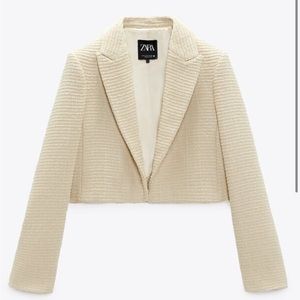 Zara Cropped Blazer